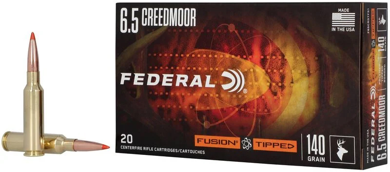 FED FUSION 6.5CREED 140GR TIPPED 20/10 - Ammunition